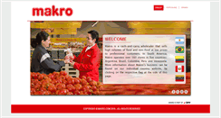 Desktop Screenshot of makro.com