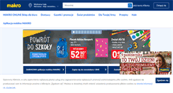 Desktop Screenshot of makro.pl