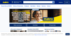 Desktop Screenshot of makro.es